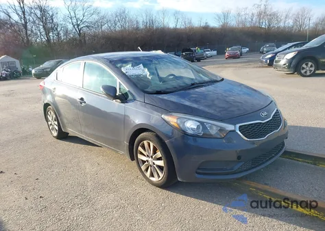 2014 Kia Forte Lx z USA, uszkodzony, nr VIN KNAFX4A61E5148441